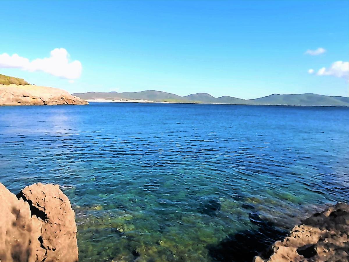 Ziu Angelinu Ad Un Passo Dal Mare Villa Porto Pino Exteriör bild