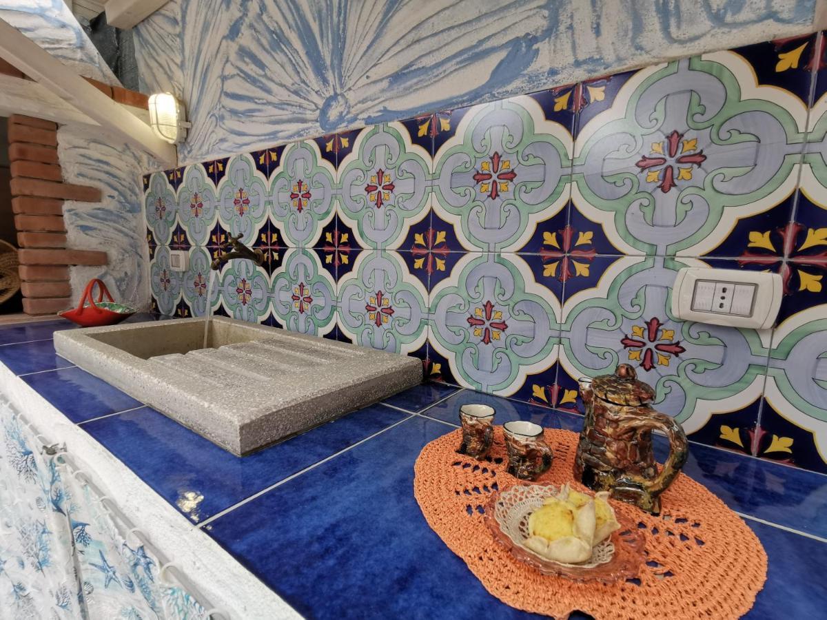 Ziu Angelinu Ad Un Passo Dal Mare Villa Porto Pino Exteriör bild