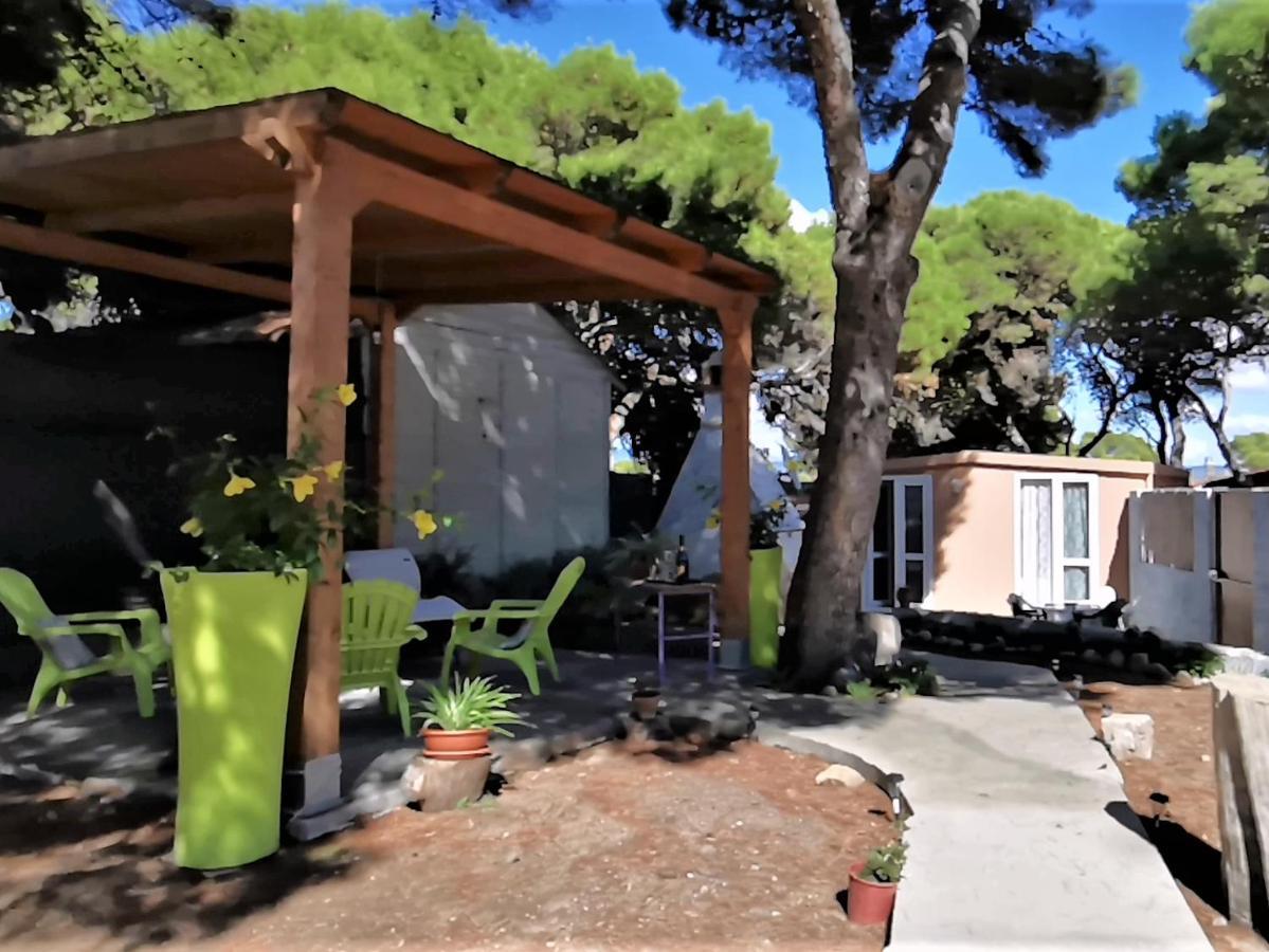 Ziu Angelinu Ad Un Passo Dal Mare Villa Porto Pino Exteriör bild