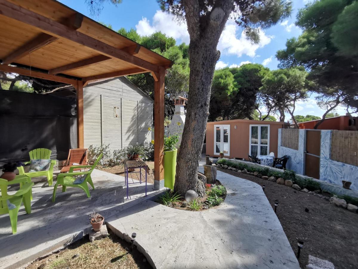 Ziu Angelinu Ad Un Passo Dal Mare Villa Porto Pino Exteriör bild